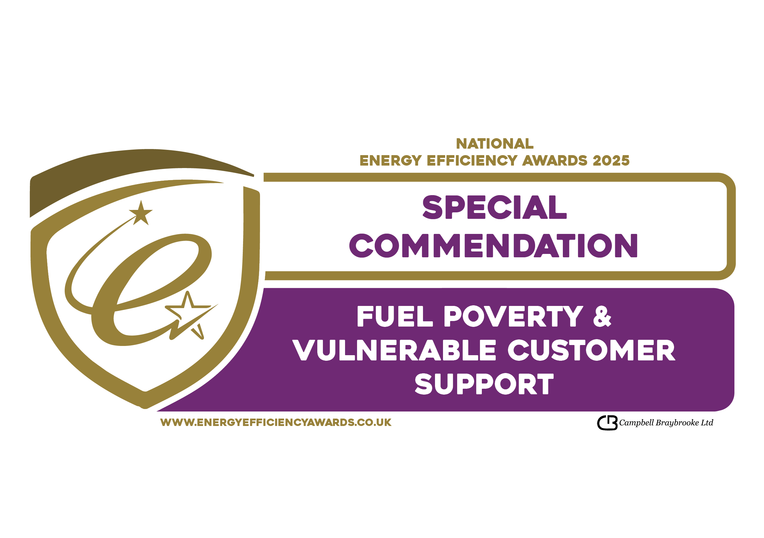 Special Commendation – Fuel Poverty & Vulnerable Customer Support