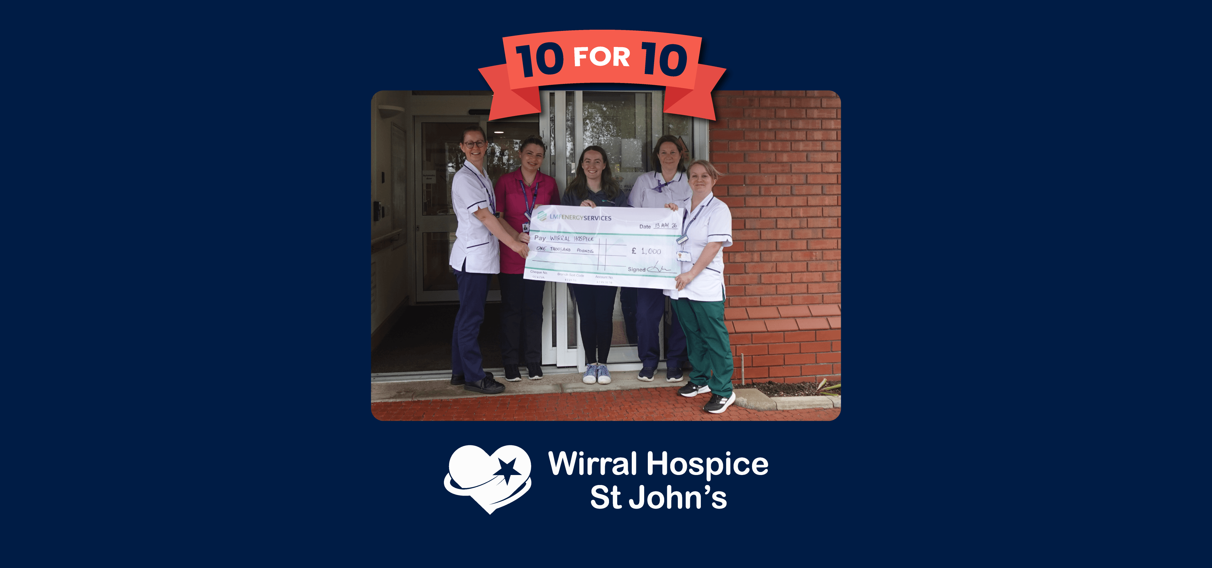 10 for 10 Wirral Hospice